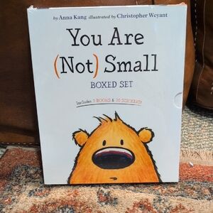 You Are Not Small By Anna Yang Boxes Set. NWT